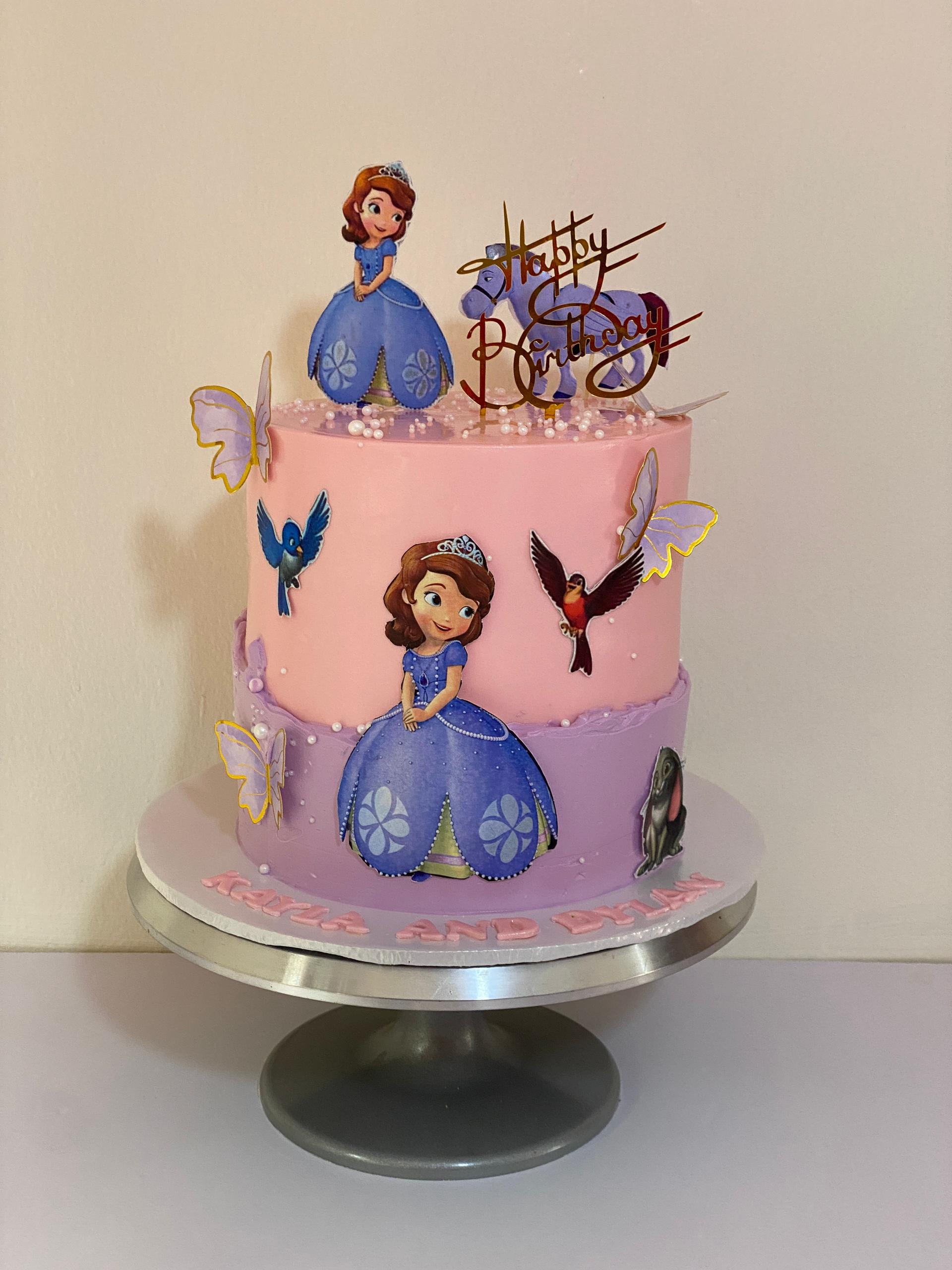Sofia Character Cake